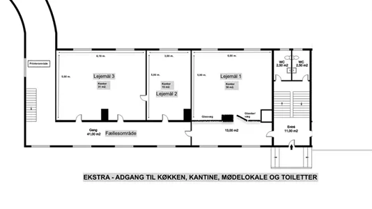 Kontorlokaler til leje i Århus C - billede 1