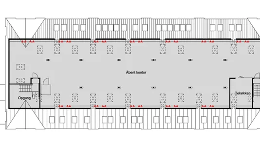 Kontorlokaler til leje i Århus C - billede 2